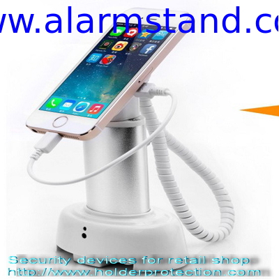 COMER Retail mobile phone secure anti-theft independent alarm magnetic plastic display holders