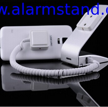 COMER anti lost cable alarm locking devices for Security display stand Mobile phone exhibition holder
