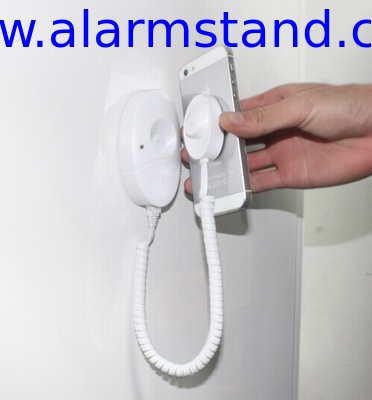 COMER retractable Wall Mounted Brackets for Mobile Phone Alarm Locking Holder Kiosk