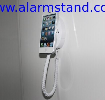 COMER retractable Wall Mounted Brackets for Mobile Phone Alarm Locking Holder Kiosk