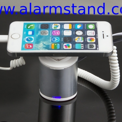 COMER anti-theft cable locking systems for gsm Tablet pc display countertop stand with alarm sensor