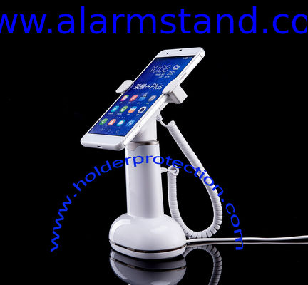 COMER anti-theft clip locking Gripper security counter display racks for cell phone alarm