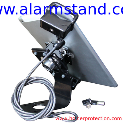 COMER anti-theft locker system tablet mounted bracket with security lock for pad exhibition