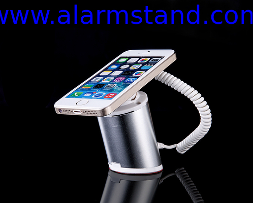 COMER anti-theft locking alarm sensor cord security cell phone desk display stand holders