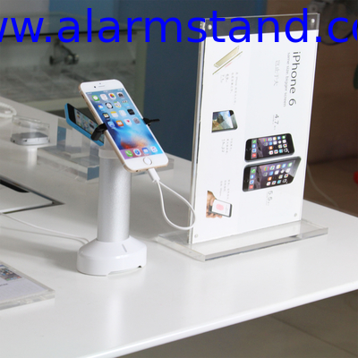 COMER security anti-theft security smartphone alarm stand with charger cable lock devices