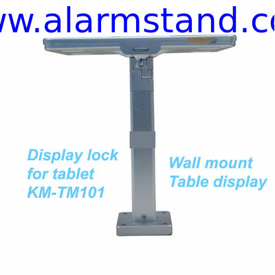 COMER table mounting bracket anti-theft locking display mount for tablet ipad in shop, hotels, restaurant