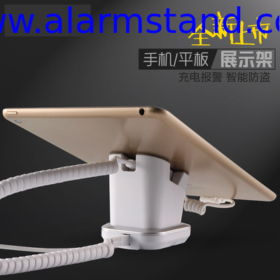 COMER Power tablet cellphone security display charging and alarm sensor holders