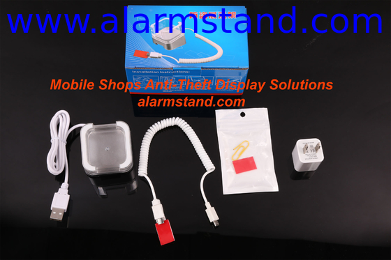 COMER new acrylic display cellphone security alarm display anti theft stands for stores