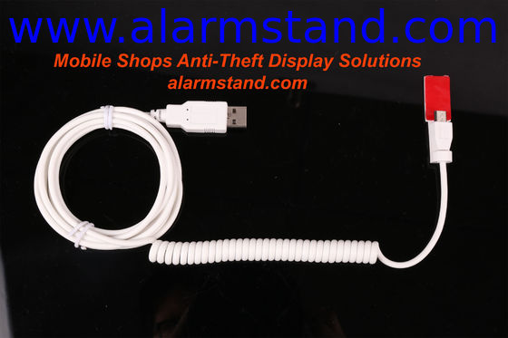 COMER acrylic display charging security display anti theft solutions for apple iphone stores