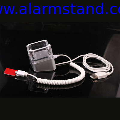 COMER new acrylic display cellphone security alarm display anti theft stands for stores