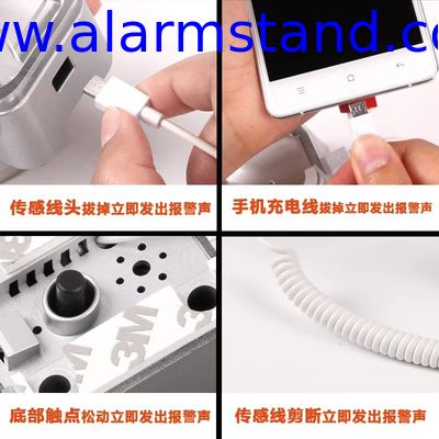 COMER security display anti theft alarm phone holders for apple iphone stores