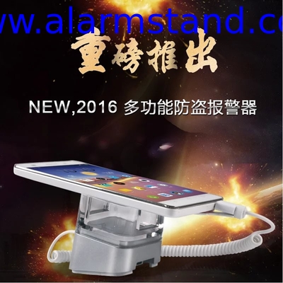 COMER new acrylic display cellphone security alarm display anti theft stands for stores