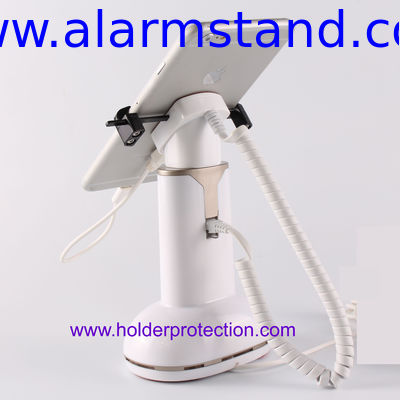 COMER anti shoplift  alarm clip display Gripper alarm support cell phone holders stands for mobile phone stores