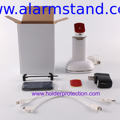 COMER clip stands Gripper show case for display alarm systems  for cellular phone accessories retail shops