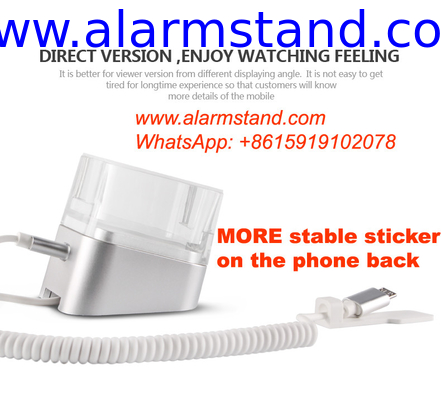 COMER anti-theft devices security alarm holders for gsm mobile phone retail shops