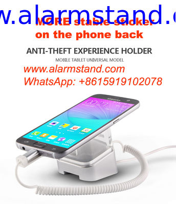 COMER security counter display stands for anti-theft mobile phone retailers stores