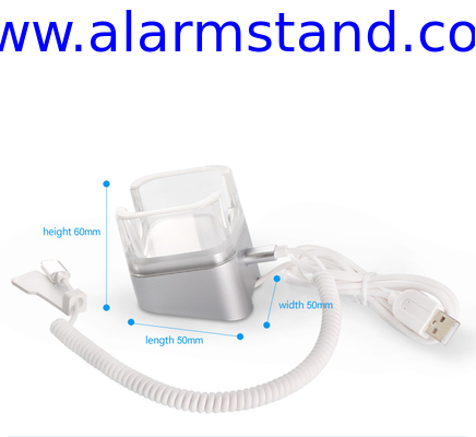 COMER anti-theft security displaying system for mobile phone retail stores with alarm function
