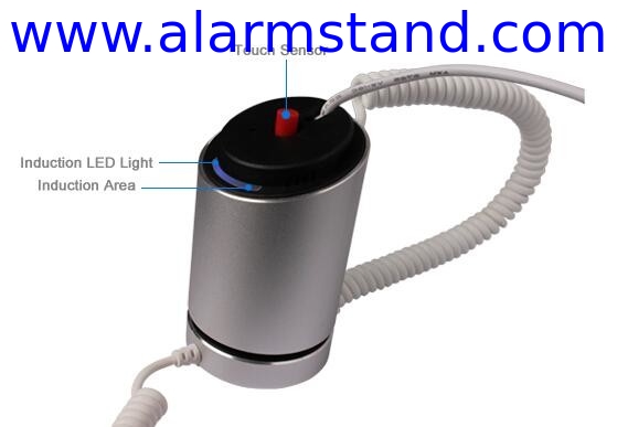 COMER Manufacturer wholesale single alarm stands for iphone display exhibition cradles for cell phone secure stands