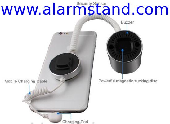 COMER magnetic display stands Security Cellular Phone Anti Theft Alarm Display Lock Holders