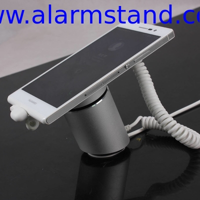 COMER anti-theft alarm cable locking devices for check out counter display stand for type c cellphone