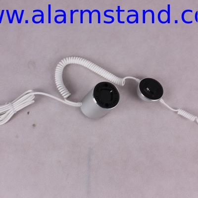 COMER security protection for single one port alarm for iphone with charging stand exhibition