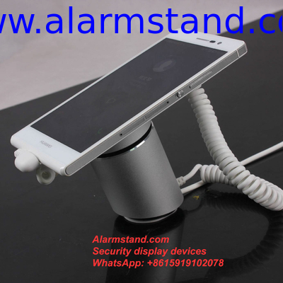 COMER anti-theft cable lock retractable Secure Display Stand Mobile Phone Security Alarm Lock brackets