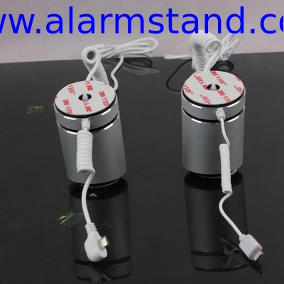 COMER security protection for single one port alarm for iphone with charging stand exhibition
