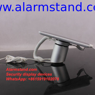 COMER Mobile phone display stand security alarm system tablet security stand with alarm sensor cord