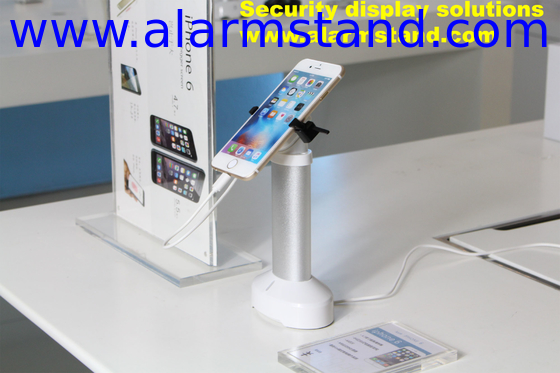 COMER anti-theft locking sensor cable security mobile phone retail stores alarm stands holders