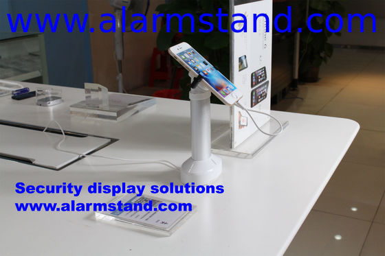 COMER security mobile phone alarm mounting bracket with charging cable and sensor cord