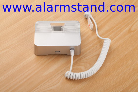 COMER mobile phone accessories shop security display stand holders with alarm and charger