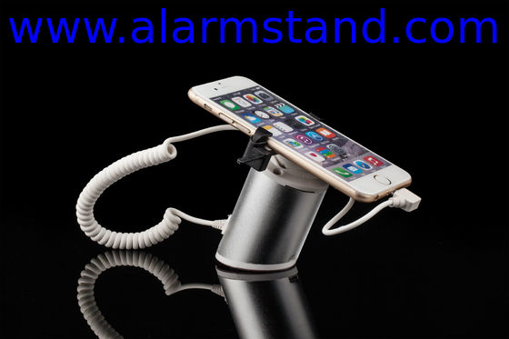 COMER anti-theft clip stands mobile phone rotating  gripper locking display stand with security alarm