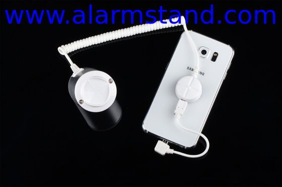 COMER clip alarming stands security display holder for mobile phone with charging