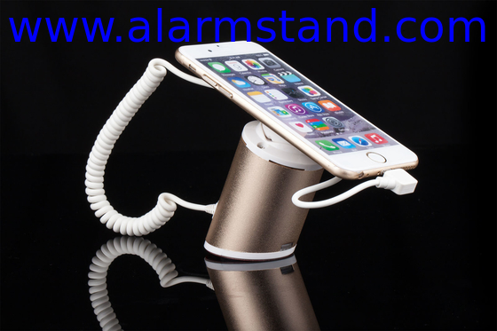 COMER anti-theft cable locking systems for gsm Tablet pc display countertop stand with alarm sensor