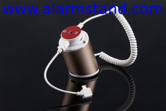 COMER anti-theft cable locking systems for gsm Tablet pc display countertop stand with alarm sensor