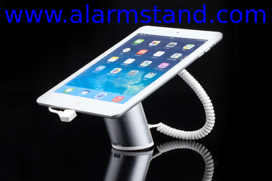 COMER anti-theft cable locking systems for gsm Tablet pc display countertop stand with alarm sensor