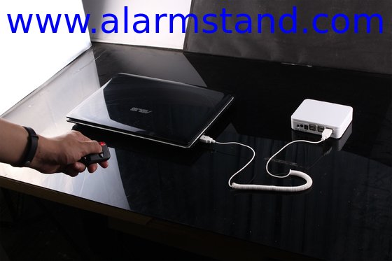 COMER Security alarm system for laptop locking display in mobile phone open display
