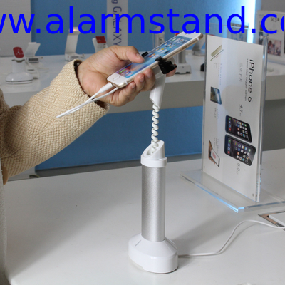 COMER anti-lost alarm lock devices for Gripper mobile phone security display