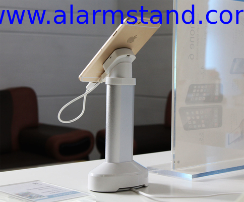 COMER anti-theft counter display devices Universal Mobile Phone security Stand Holders with alarm