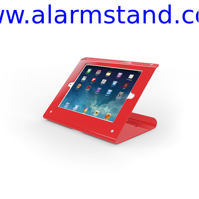 COMER anti theft lock tablet counter-top display mounted 360 degree rotating tablet stand for digital retail stores