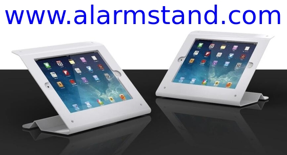 COMER anti theft lock tablet counter-top display mounted 360 degree rotating tablet stand for digital retail stores