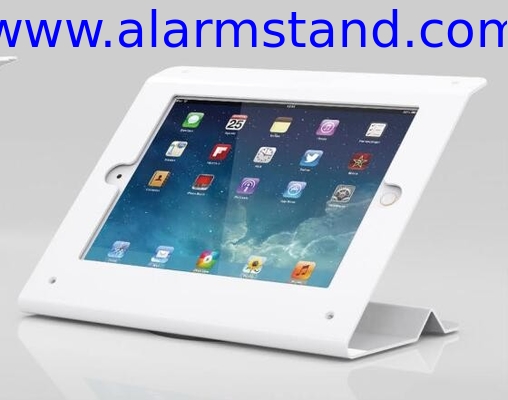 COMER anti theft lock tablet counter-top display mounted 360 degree rotating tablet stand for digital retail stores