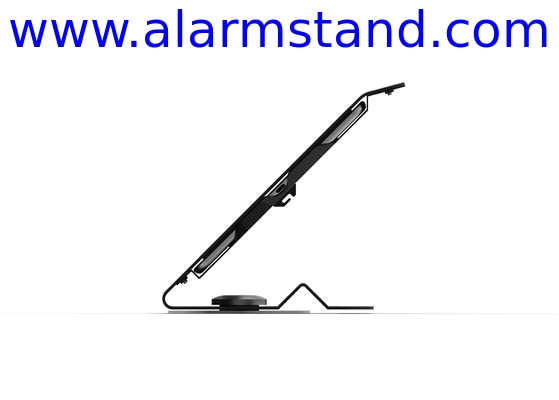 COMER anti theft lock tablet counter-top display mounted 360 degree rotating tablet stand for digital retail stores