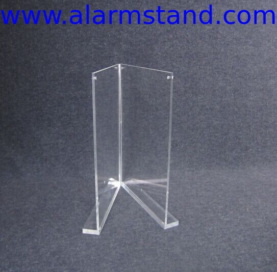 COMER A4 Acrylic display holder stand for Inserts, Tag, Brochure, Leaflet for merchandise.