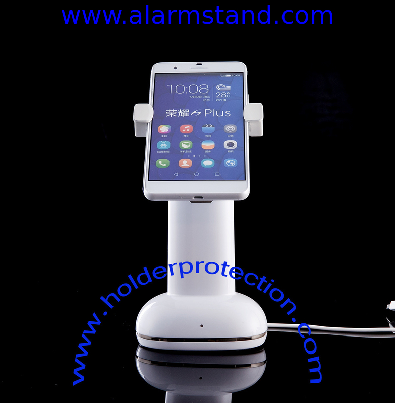 COMER clip security cable locking devices for Gripper show case for anti-theft displays alarm holder locking
