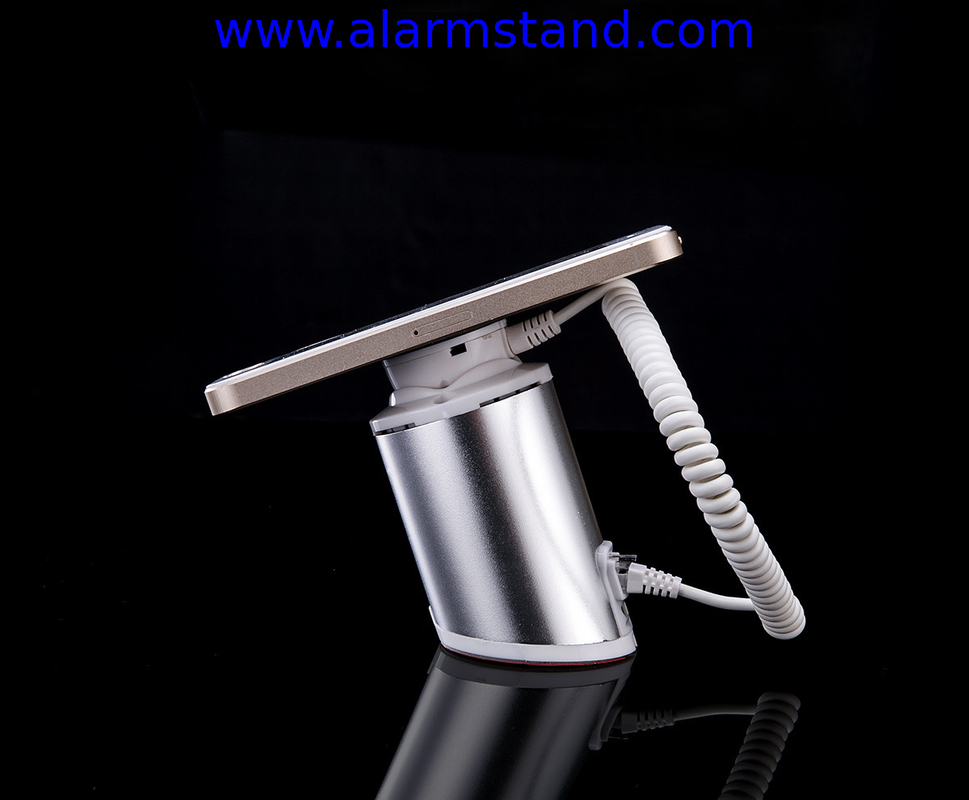 COMER anti-theft gripper security counter stand holder for mobile phone with alarm system