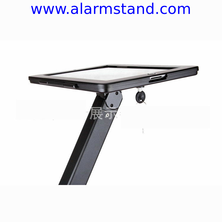 COMER restaurant advertising menu display anti-theft stand for tablet ipad locking  in shop, hotels