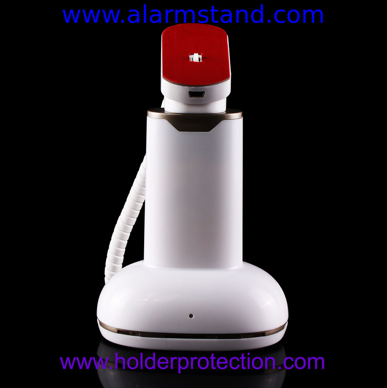 COMER anti shoplift  alarm clip display Gripper alarm support cell phone holders stands for mobile phone stores