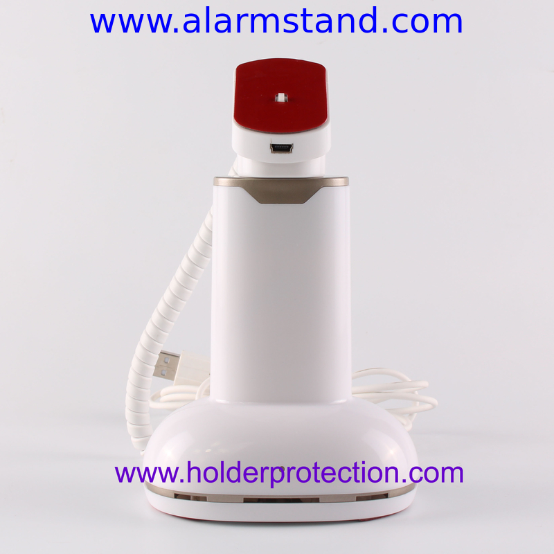 COMER clip stands Gripper show case for display alarm systems  for cellular phone accessories retail shops