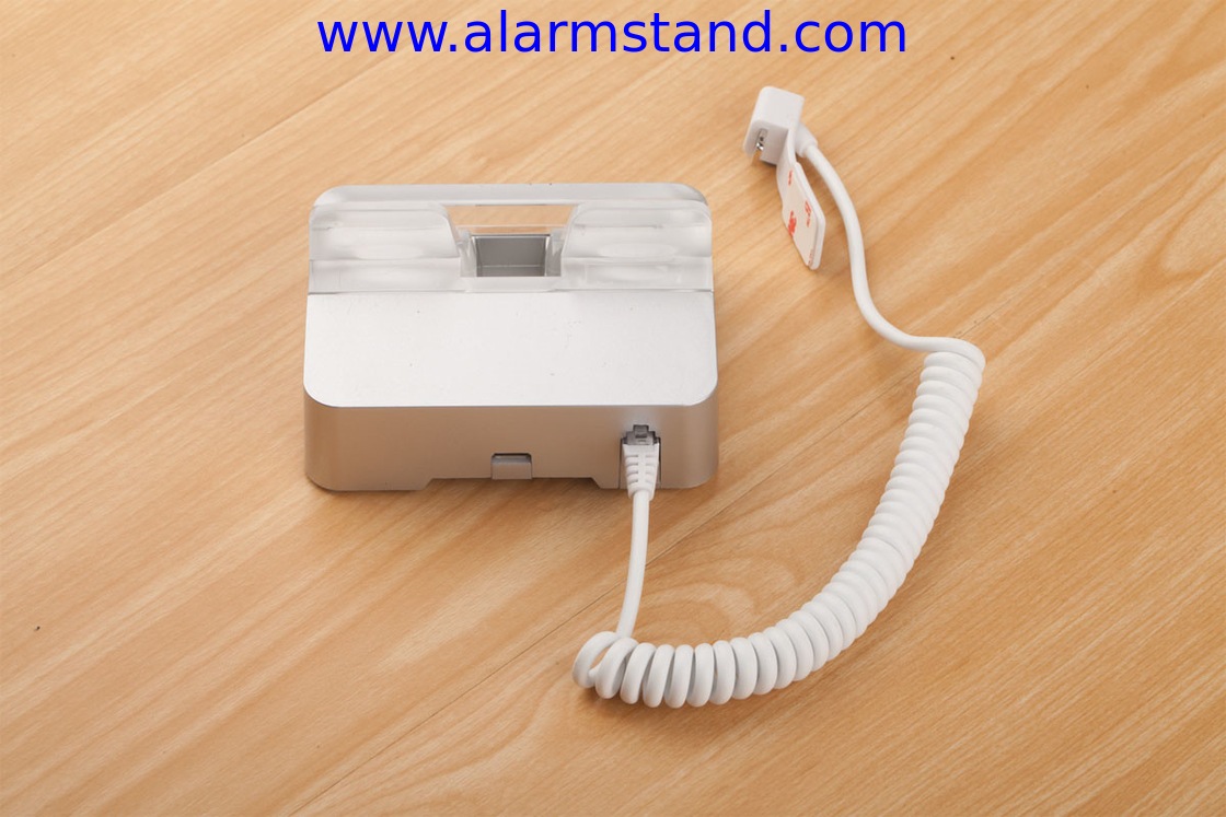 COMER smart phone alarm anti-theft cable lock holders for mobile retail stores